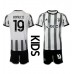 Cheap Juventus Leonardo Bonucci #19 Home Football Kit Children 2022-23 Short Sleeve (+ pants)